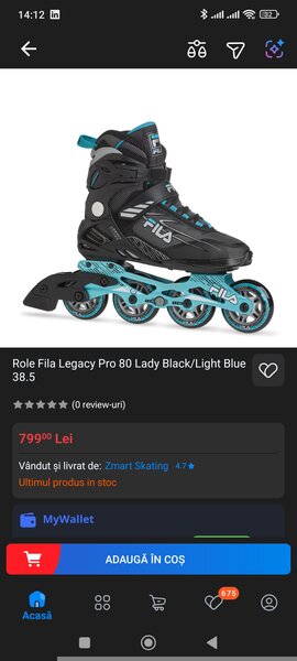 Vand role Fila Legacy Pro 80